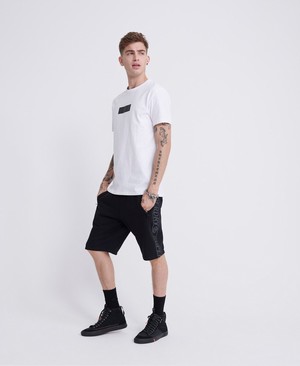 Superdry Surplus Goods Boxy Graphic Férfi Pólók Fehér | GYXHK4190